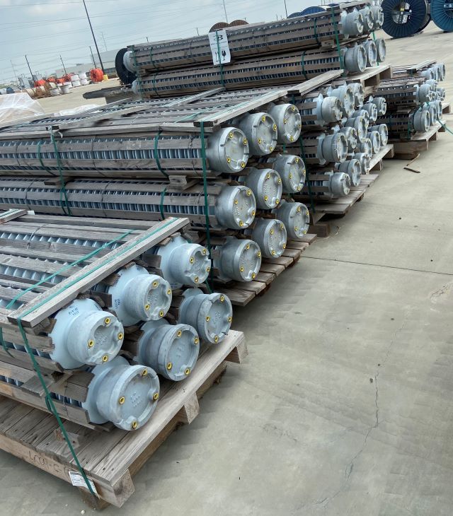 Lot of 47 TIFFIN Station Post Insulators